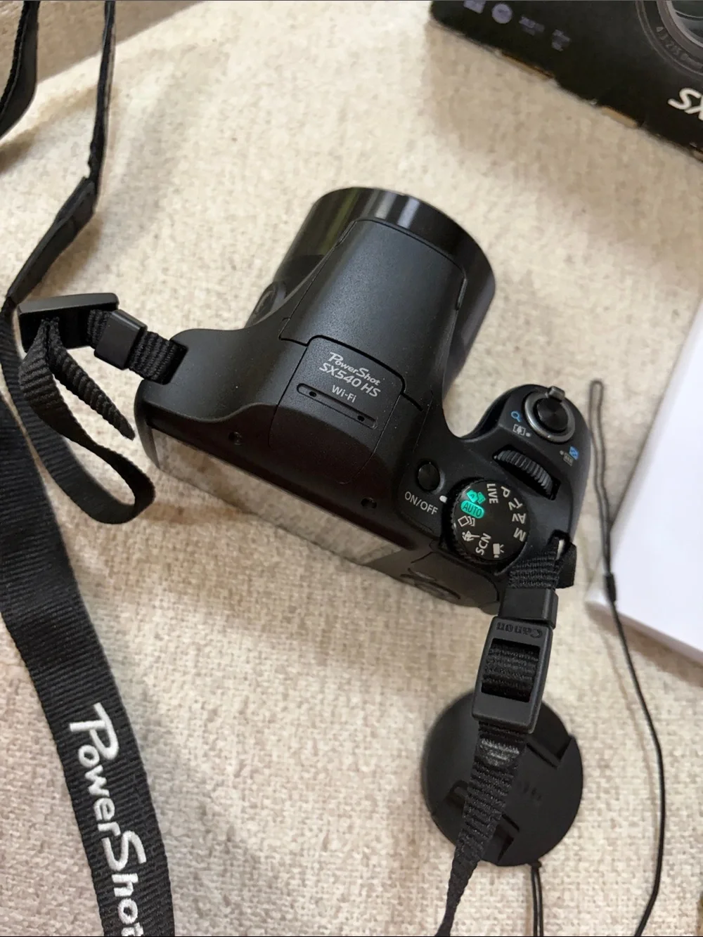 Canon PowerShot SX540 HS Black Camera in Original Packaging
